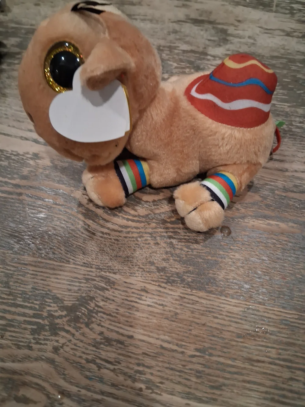 Ty Plush Small Pets Set — Tan, Blue, Black, Gold